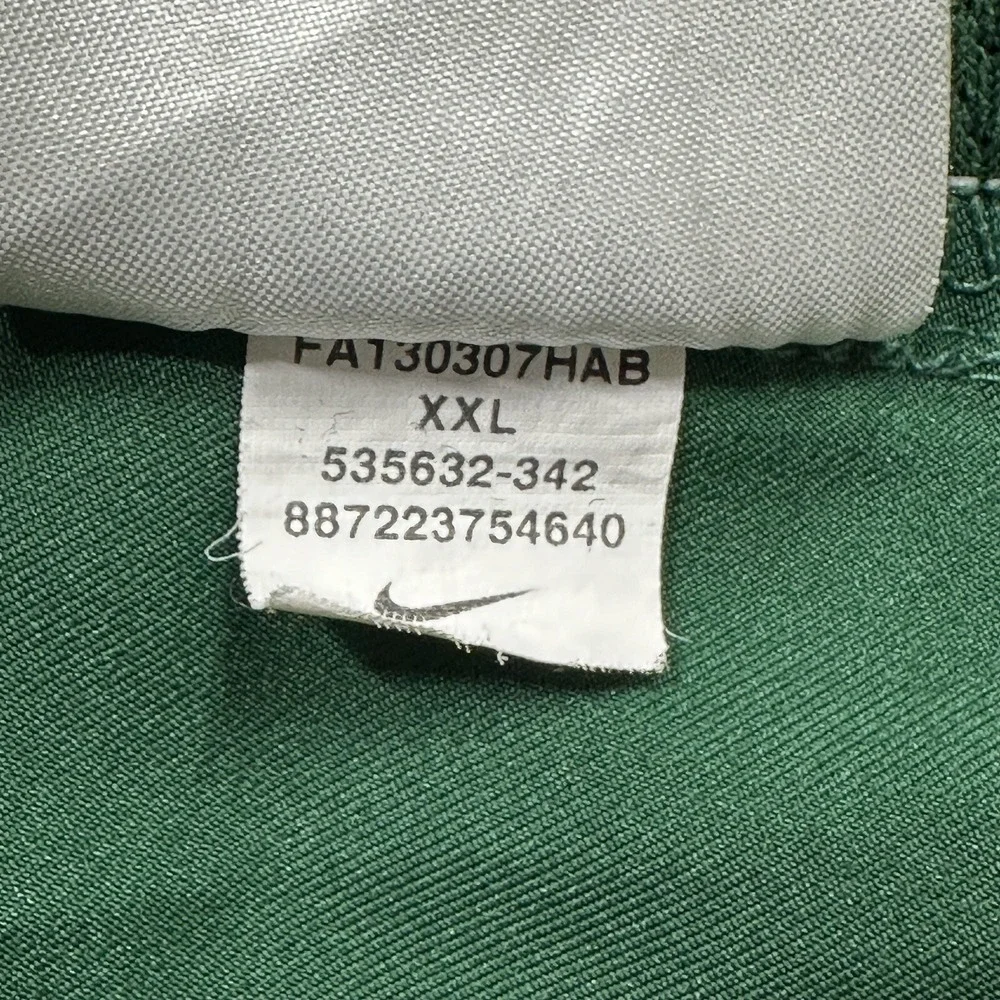 Nike Jacket Mens RB BASEBALL Size XL Green Full-Zip Dri-Fit Athletic‎ 535632-342